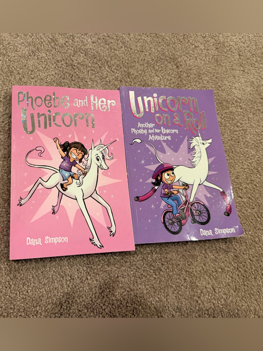 Phoebe and Her Unicorn Book Bundle - Pink & Purple Covers